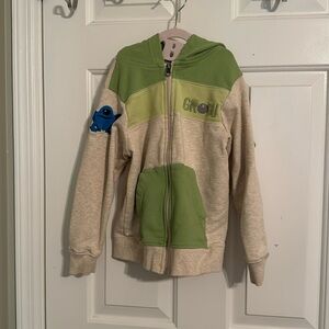 Hanna Andersson Star Wars Grogu Zip Up Hoodie